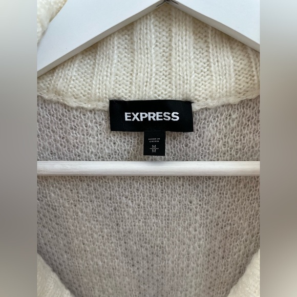 NWOT Express Zebra Print Cardigan Duster - Picture 3 of 3